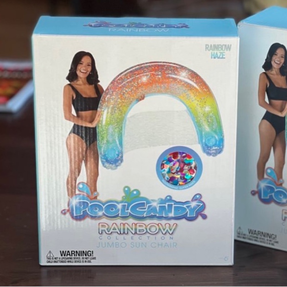 Jumbo Pool Chair Poolcandy Rainbow Collection
